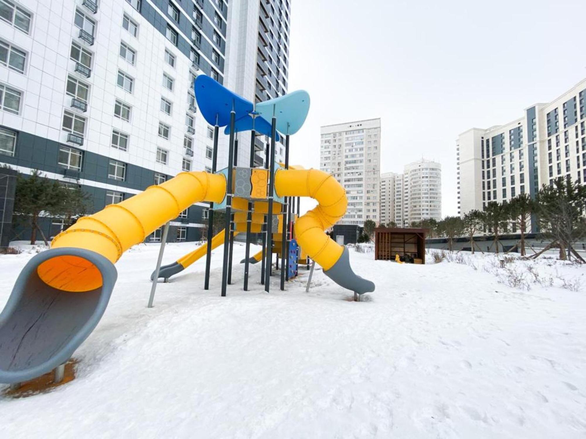 Highvill Ishim 412 Apartman Asztana Kültér fotó